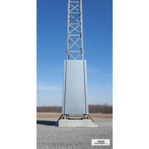 Panel Anti-Escalada para seccion 9 / Instalación Estructural / Diseño de Seguridad para Prevención de Acceso No Autorizado