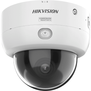 Domo IP 4 Megapixel / Lente 2.8 mm / Dual Light (40 mts IR + 40 mts Luz Blanca) / Darkfighter S / Exterior IP67 / IK10 / Microfono Integrado / WDR 130 dB / 4 Analíticos: AcuSense, Deteccion Facial, Conteo de Personas por Cruce y Zona