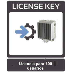 Licencia de 100 usuarios para Estación base BS422
