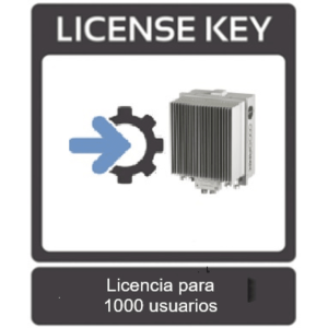 Licencia de 1000 usuarios para Estación base BS422