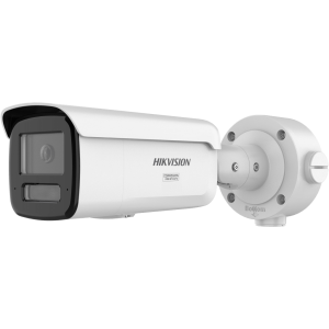Bala IP 6 Megapixel / Lente 4 mm / Dual Light (60 mts IR + 60 mts Luz Blanca ) / Darkfighter S / Exterior IP67  / WDR 130 dB / 4 Analíticos: AcuSense, Deteccion Facial, Conteo de Personas por Cruce y Zona