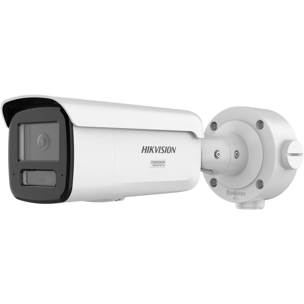 Bala IP 6 Megapixel / Lente 4 mm / Dual Light (60 mts IR + 60 mts Luz Blanca ) / Darkfighter S / Exterior IP67 / WDR 130 dB / 4 Analíticos: AcuSense, Deteccion Facial, Conteo de Personas por Cruce y Zona
