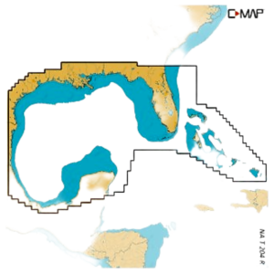 Carta Náutica C-MAP REVEAL X / Integración con Simrad NSX / Mapas Vectoriales Complejos / Batimetría de Alta Resolución / Modos Día y Noche / Actualizaciones Gratuitas por 12 Meses / Herramienta Inspector de Mapas / Reli