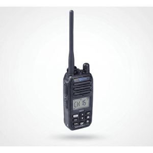 Radio Portátil Marino VHF / Sumergible IP67 / Luz Activada por Agua / NRC Reducción de Ruido / Dual-Watch / 5W / FM (F3E)