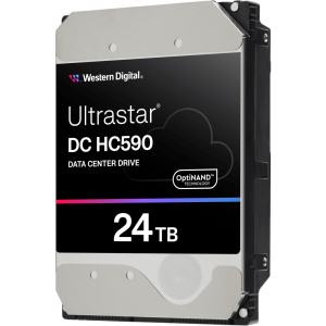 Disco Duro Ultrastar Data Center HC590 / 24TB CMR / Plataforma 11 Discos / HelioSeal Helio / 7200 RPM / SATA 6Gb/s SAS 12Gb/s / ePMR OptiNAND / ArmorCache WCD-WCE / 5 Años Garantía