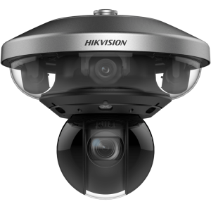 PanoVu Series / 1 PTZ 40X Zoom (4 Megapixel) + 4 Lentes 2.8 mm (360° / 32 Megapixel) / Posicionamiento 3D / Autoseguimiento 3.0 / Deep Learning / IP67 / IK10 / WDR 120 dB / Micro SD