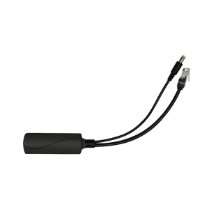 Splitter PoE / IEEE 802.3af/at / 30W / Puerto Gigabit / Salida DC 12V 2A / Indicadores LED / 95x26x20 mm (3.74x1.02x0.79 in)