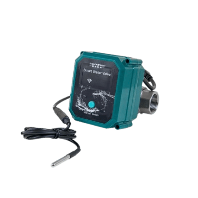 Válvula inteligente DN20 (3/4´´) conexión Wifi 2.4 para control de agua / DC 5V / IP67 (SHELLYVALVEDN20)