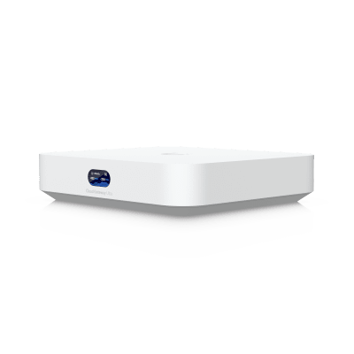 UCG Ultra Cloud Gateway Compacto con Soporte para hasta 30+ Dispositivos UniFi, 300+ Clientes, Enrutamiento IDS/IPS de 1 Gbps y Balanceo Multi-WAN (UCG-ULTRA)