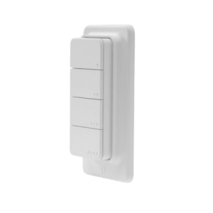 Boton inalambrico Bluetooth 4 botones para configurar escenarios.  (SHELLYBLURCBUT4)