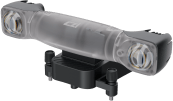 Luz de búsqueda, 30W LED Blanco, 100m Alcance, Algoritmo AI, Luz Roja/Azul/Amarilla, Láser Verde, Compatible Mavic3Enterprise/Matrice4, Peso 130g (GL10V2)