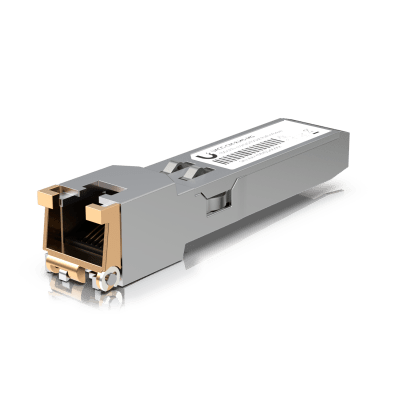 UFiber Tranceptor convertidor de SFP+ a RJ45, velocidades 10/5/2.5/1G (UACC-CM-RJ45-MG)