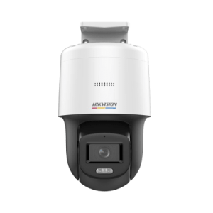 Domo PT IP 4 Megapixel / Lente 4 mm  / Luz Blanca 30 mts / dWDR  / PoE / IP66 / Micrófono y Bocina Interconstruido / Micro SD / Incluye Montaje de Pared y Techo (DS-2DE2C400SCG-E(F1))