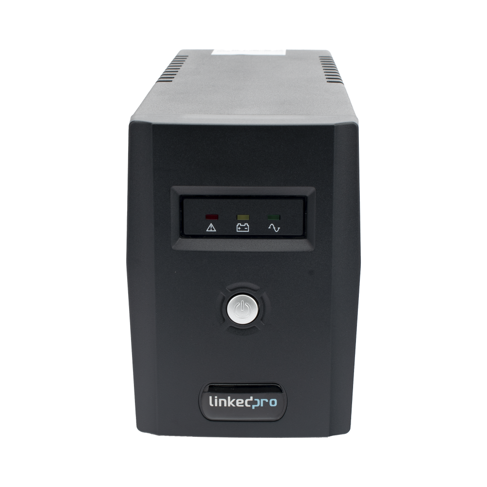 UPS 800VA/480 W Línea Interactiva 120Vca / 6 tomas 5-15R (4 Respaldadas) / Regulación de Voltaje / Protección RJ45 - Image 2