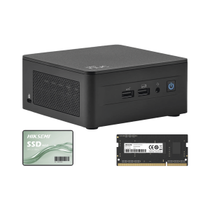 Kit / Mini PC NUC Barebone / Intel Core I3 /bluetooth / Incluye memoria 16GB / Incluye 512 SSD / No incluye sistema operativo