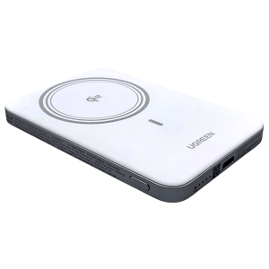 Power Bank Magnético Inalámbrico / 5000 mAh / 20W USB-C PD3.0 + 15W Carga Inalámbrica / Compatible MagSafe y Qi / Diseño Ultrafino 8.6 mm (0.3 in) / Carga Simultánea Cable + Inalámbrica / Bater&iacute