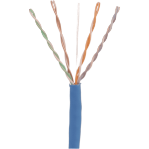 Bobina de Cable UTP 305 Metros (1000 Pies) de Cobre, TX6000™ PanNet, Azul, Categoría 6 (24 AWG), CMP (Plenum), de 4 Pares